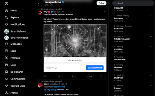 Frames.fun  from Chrome web store to be run with OffiDocs Chromium online