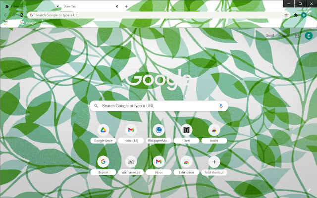 FreeAddon.com Emerald Nature Theme dari toko web Chrome untuk dijalankan dengan Chromium OffiDocs online