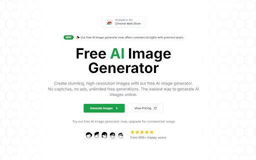 FreeAIGen.com Free AI Image Generator  from Chrome web store to be run with OffiDocs Chromium online
