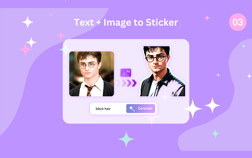 Free AI Sticker Generator (No Sign Up)Resticker  from Chrome web store to be run with OffiDocs Chromium online