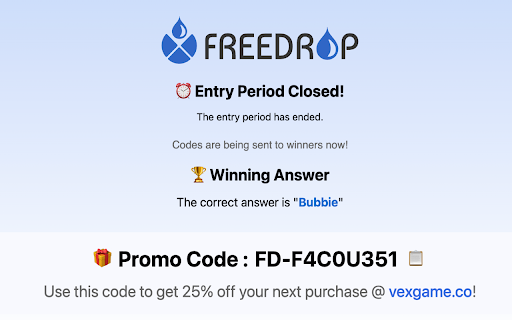 FreeDrop  from Chrome web store to be run with OffiDocs Chromium online