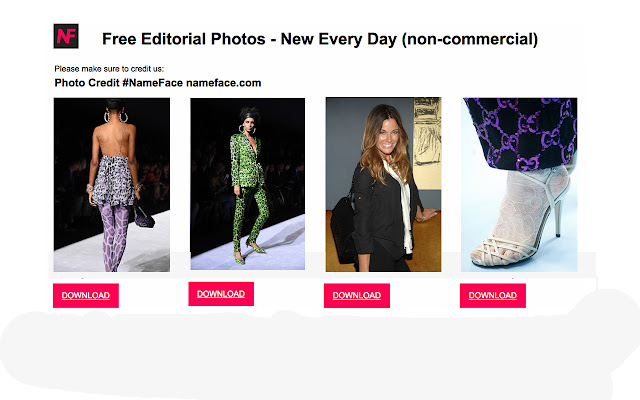 Free Editorial Photos (by NameFace)  from Chrome web store to be run with OffiDocs Chromium online