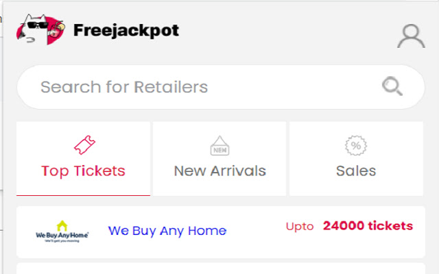 Freejackpot  from Chrome web store to be run with OffiDocs Chromium online