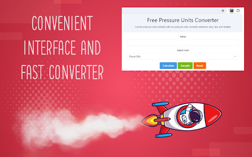 Free Pressure Units Converter  from Chrome web store to be run with OffiDocs Chromium online
