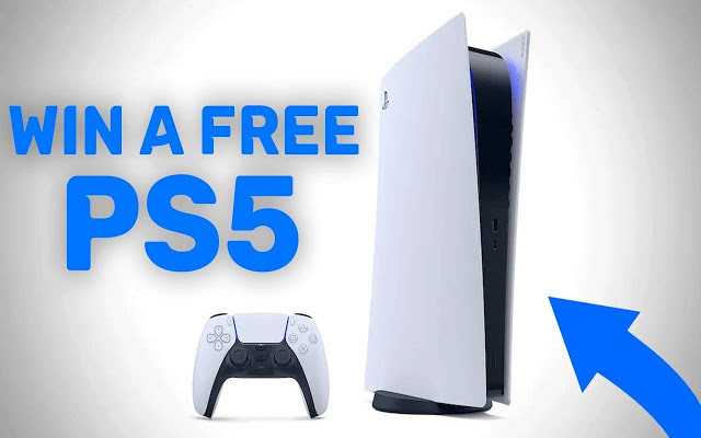 Free PS5 Giveaway Playstation 5 Giveaway  from Chrome web store to be run with OffiDocs Chromium online