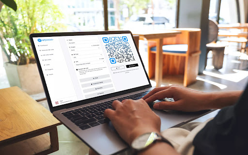 Free Qr code generator without ads Rqrcode  from Chrome web store to be run with OffiDocs Chromium online