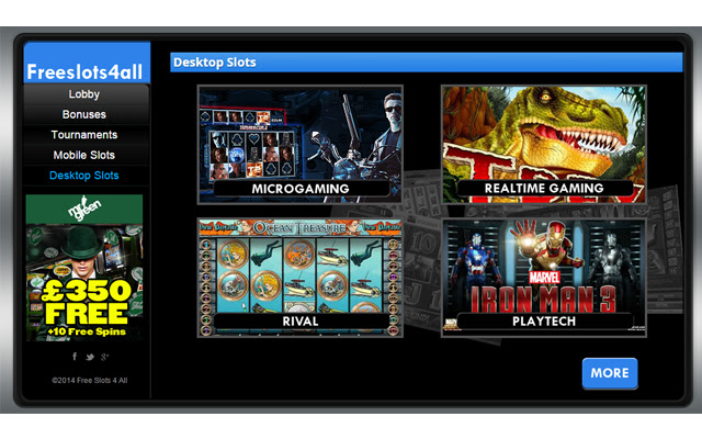 Free Slots 4 All Games  from Chrome web store to be run with OffiDocs Chromium online