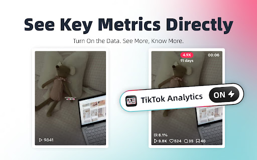 FREE TikTok Analytics Auto Influencer Stats  Contact Info Card  from Chrome web store to be run with OffiDocs Chromium online