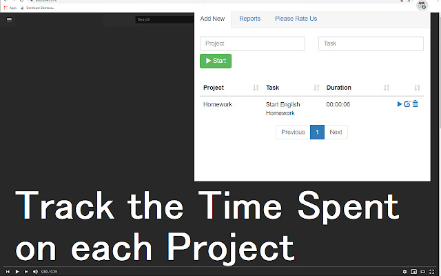 Free Time Clock for Google Chrome™  from Chrome web store to be run with OffiDocs Chromium online