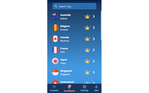 Free VPN for Chrome VPN Proxy SandVPN  from Chrome web store to be run with OffiDocs Chromium online