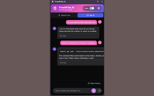 FreeWrite AI : Your Forever Free Companion  from Chrome web store to be run with OffiDocs Chromium online