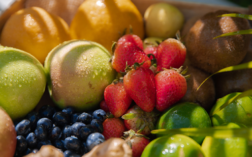 Fresh Harmony: A Theme of Five Fruits  from Chrome web store to be run with OffiDocs Chromium online