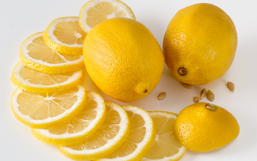 Fresh yellow lemon slices  from Chrome web store to be run with OffiDocs Chromium online