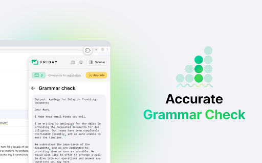 Friday Email AI  from Chrome web store to be run with OffiDocs Chromium online