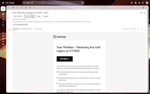 Friday Email Assistant  from Chrome web store to be run with OffiDocs Chromium online