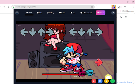 Friday Night Funkin Unblocked Game  from Chrome web store to be run with OffiDocs Chromium online
