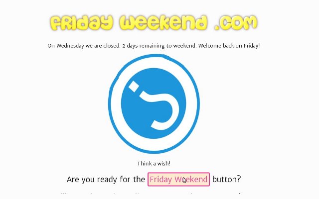 Friday Weekend  from Chrome web store to be run with OffiDocs Chromium online