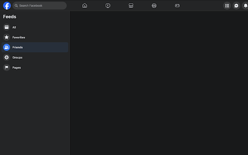 Friends Feed Redirect  from Chrome web store to be run with OffiDocs Chromium online