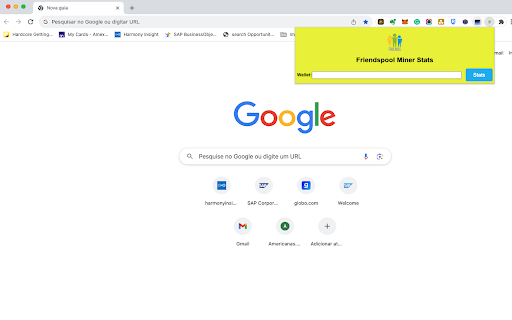 Friendspool Miner Stats  from Chrome web store to be run with OffiDocs Chromium online