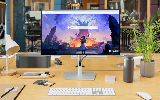 Frieren Live Wallpaper  from Chrome web store to be run with OffiDocs Chromium online