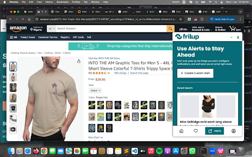 Frilup Chrome Extension  from Chrome web store to be run with OffiDocs Chromium online