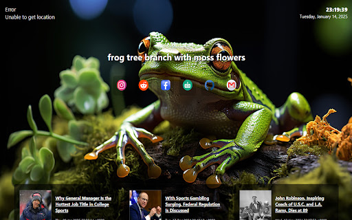 frog tree  from Chrome web store to be run with OffiDocs Chromium online