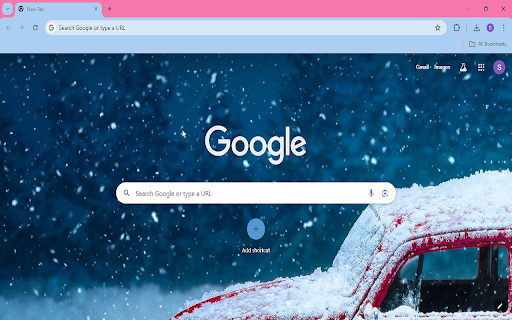 Frozen Journey: A Classic Red Beetle in Winters Embrace  from Chrome web store to be run with OffiDocs Chromium online