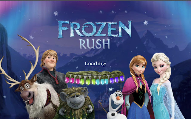 Frozen Rush Html5 Game  from Chrome web store to be run with OffiDocs Chromium online