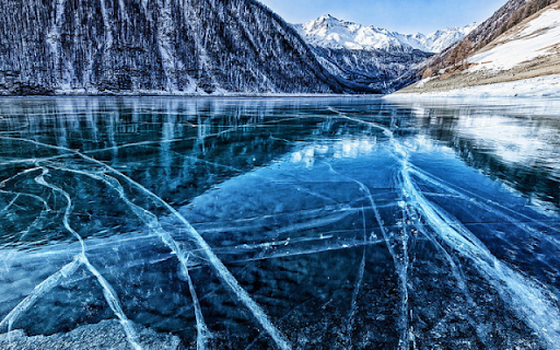 Frozen Winter Lake  from Chrome web store to be run with OffiDocs Chromium online