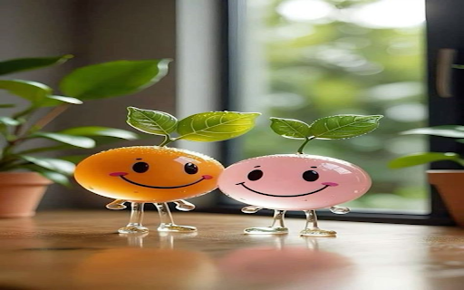 Fruit character wallpaper  from Chrome web store to be run with OffiDocs Chromium online