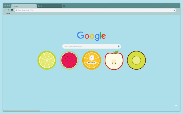 Fruits on blue background  from Chrome web store to be run with OffiDocs Chromium online