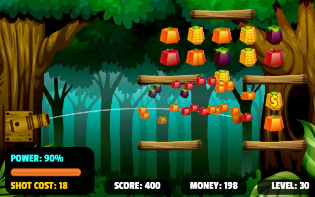 Fruits Shooting Deluxe  from Chrome web store to be run with OffiDocs Chromium online