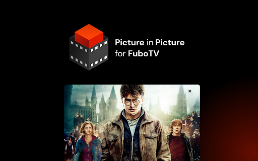 Fubo TV Picture In Picture  from Chrome web store to be run with OffiDocs Chromium online