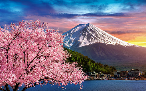 Fuji mountain with cherry blossoms in spring, Japan from Chrome web store to be run with OffiDocs Chromium online Fuji mountain with cherry blossoms in spring, Japan from Chrome web store to be run with OffiDocs Chromium online