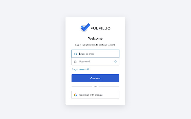 Fulfil.IO  from Chrome web store to be run with OffiDocs Chromium online