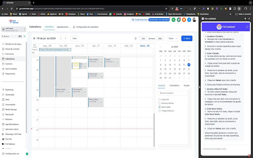 Full Assistant  from Chrome web store to be run with OffiDocs Chromium online