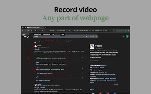 Full Page Capture  from Chrome web store to be run with OffiDocs Chromium online