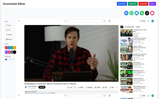 FullPage Screenshot – Full Page Screen Capture  Webpage Capture Tool  from Chrome web store to be run with OffiDocs Chromium online