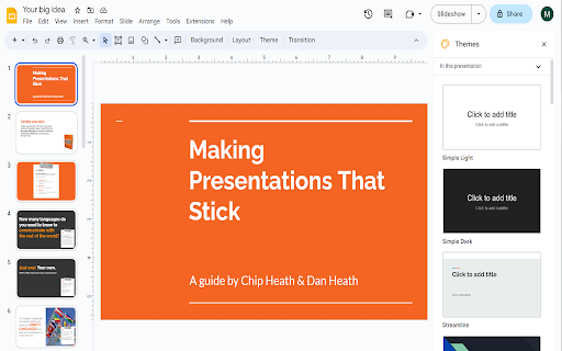 Full Screen for Google Slides™  from Chrome web store to be run with OffiDocs Chromium online
