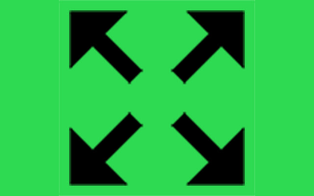 Fullscreen Green App  from Chrome web store to be run with OffiDocs Chromium online