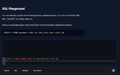 Full Text Tabs Forever  from Chrome web store to be run with OffiDocs Chromium online