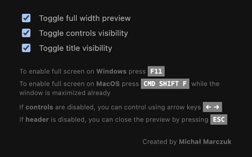 Full Width Preview for Google Drive  from Chrome web store to be run with OffiDocs Chromium online