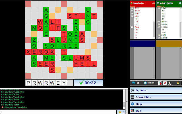 Fundox multiplayer word game  from Chrome web store to be run with OffiDocs Chromium online