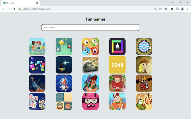 Fun Games For Chrome  from Chrome web store to be run with OffiDocs Chromium online