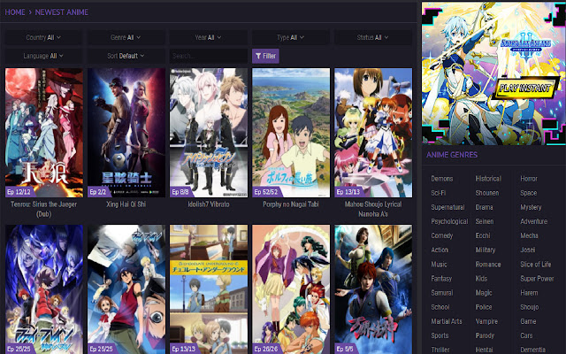 Funimation פקיד | צפה באנימה מחנות האינטרנט של Chrome כדי להפעיל עם OffiDocs Chromium באינטרנט