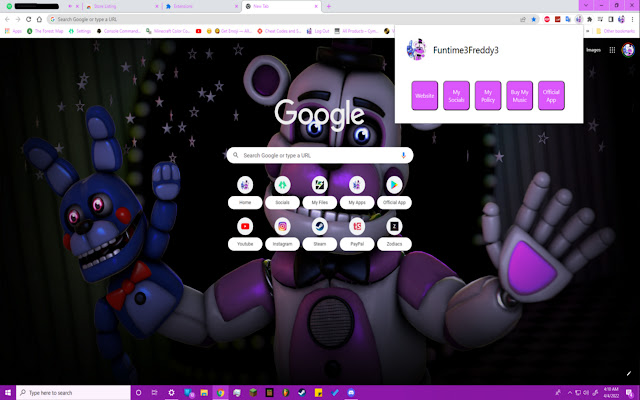Funtime3Freddy3 Extension  from Chrome web store to be run with OffiDocs Chromium online