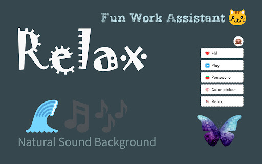 Fun Work Assistant  from Chrome web store to be run with OffiDocs Chromium online
