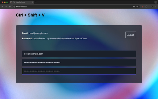 F_U Paste Me  from Chrome web store to be run with OffiDocs Chromium online