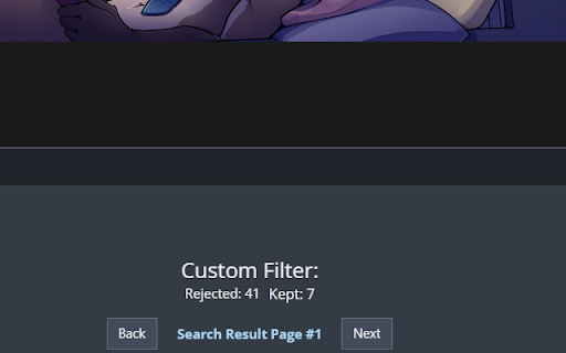 Fur Affinity Search Filter  from Chrome web store to be run with OffiDocs Chromium online