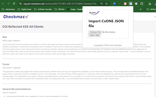 Fusion CxONE Report Utility  from Chrome web store to be run with OffiDocs Chromium online